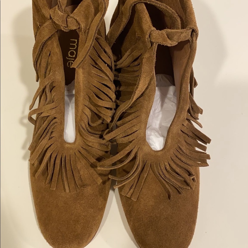 Brand new Maje booties